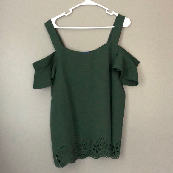 Francesca's Collections Tops - Green Shirt